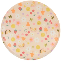 Meri Meri Party Supplies>Happy Icons Dinner Plates (8)