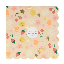 Meri Meri Happy Icons Large Napkins (16)