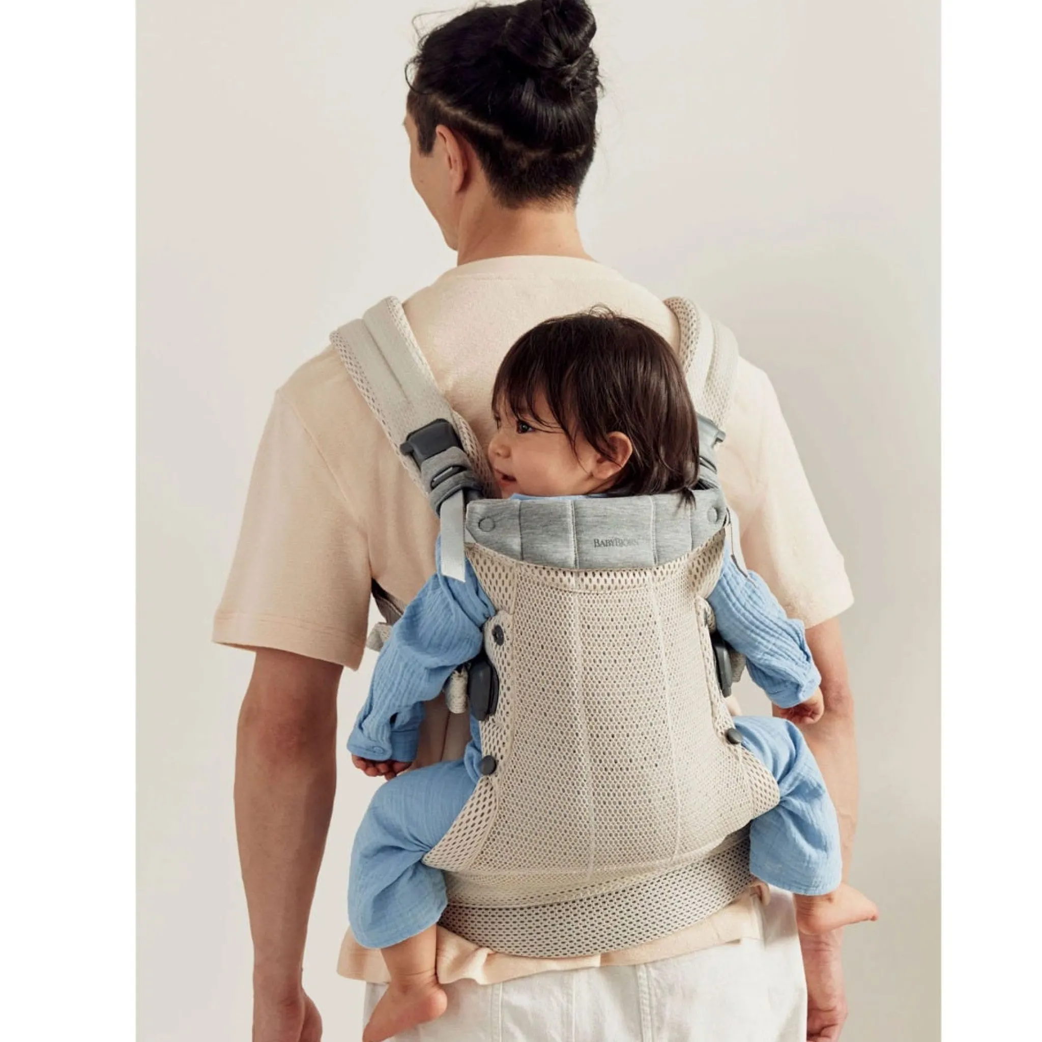 Babybjorn Outdoors & Travel|Baby Carriers>Harmony Baby Carrier - Cream 3D Mesh