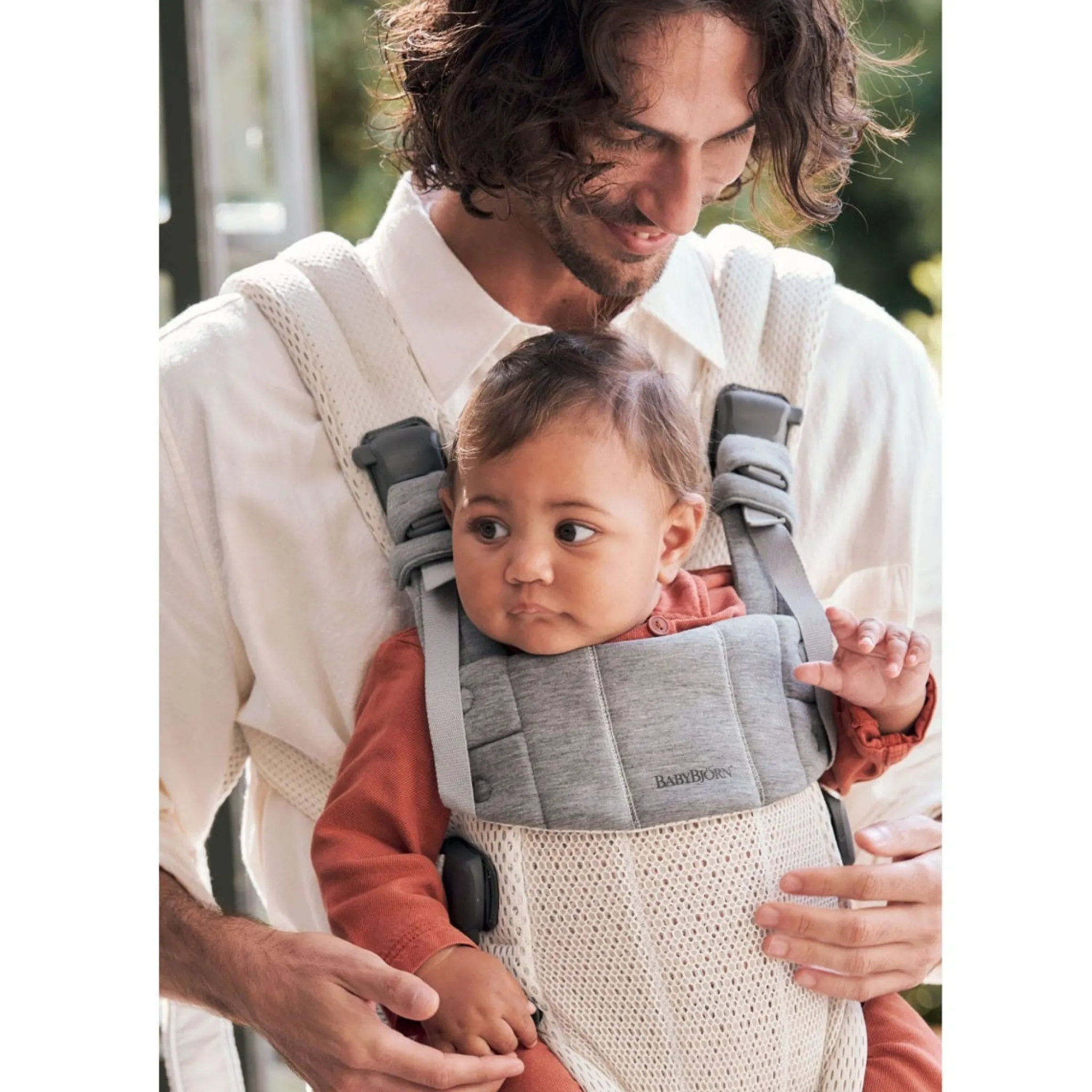 Babybjorn Outdoors & Travel|Baby Carriers>Harmony Baby Carrier - Cream 3D Mesh