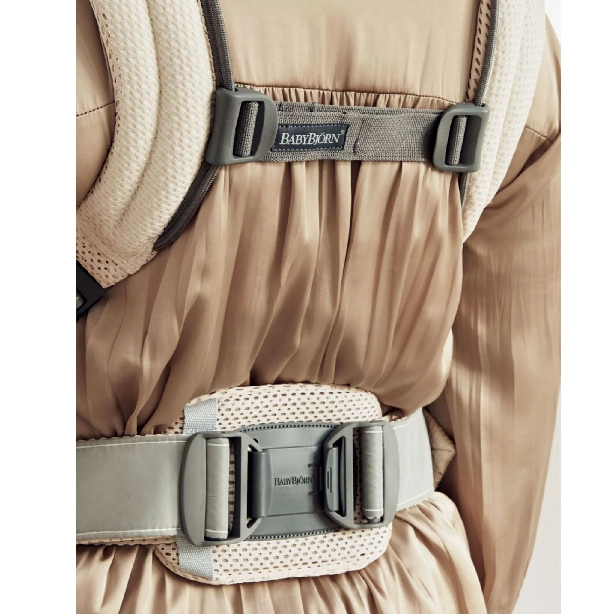 Babybjorn Outdoors & Travel|Baby Carriers>Harmony Baby Carrier - Cream 3D Mesh