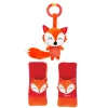 Kids Diono Car Seats & Booster Seats|Car Seats>Harness Soft Wrap+Toy - Fox
