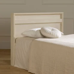 South Shore Twin, Full & Queen Beds>Headboard - August Bleached Oak