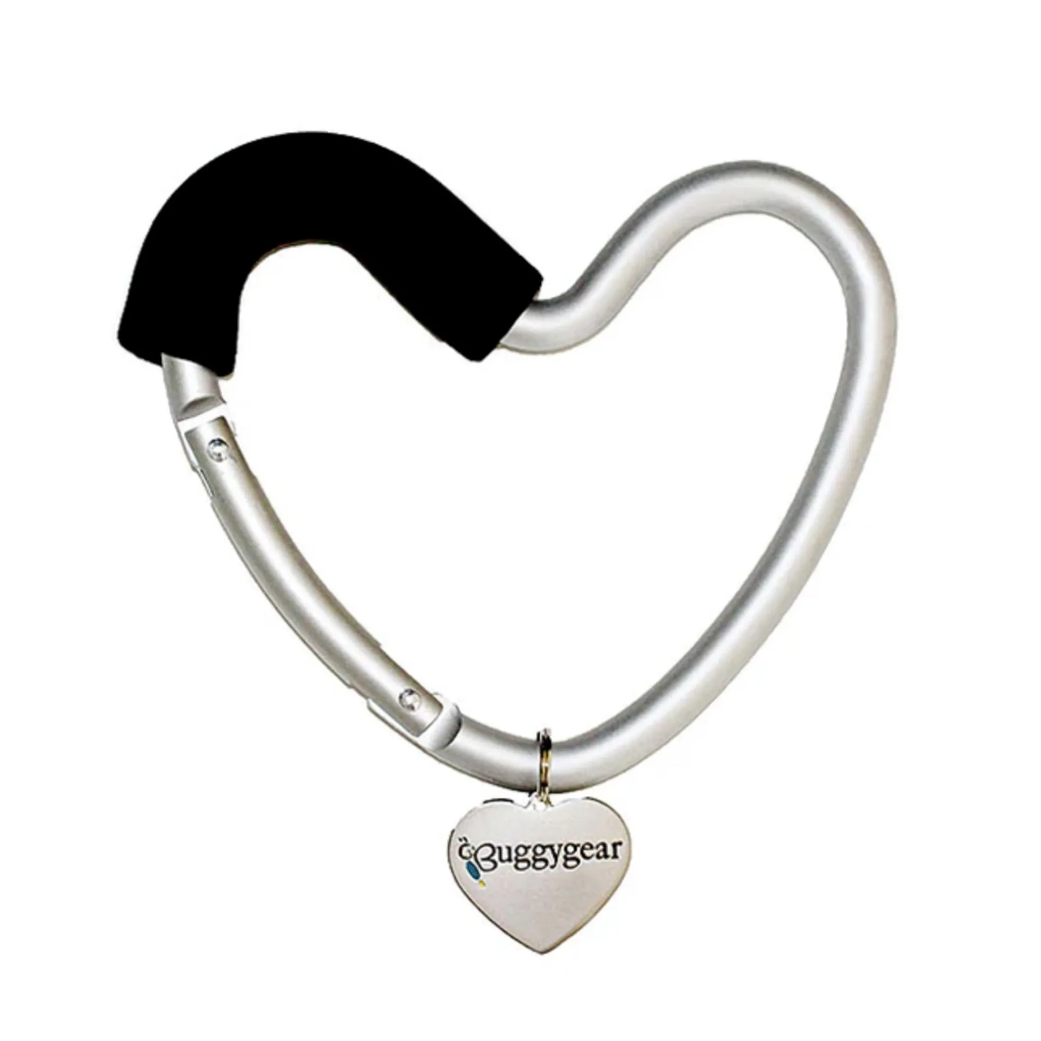 Kidco Heart Hook Silver Aluminium