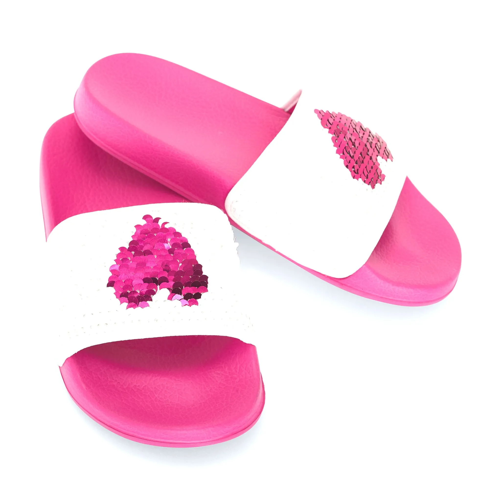 Hatley Sandals>Heart Sequin Sandals Sizes 8-3