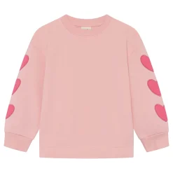 Kids Minymo Fleeces And Sweatshirts|Tops>Heart Sweatshirt 3-8