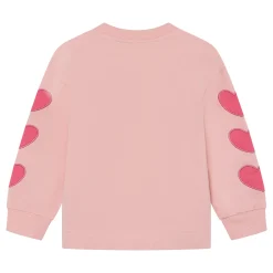 Kids Minymo Fleeces And Sweatshirts|Tops>Heart Sweatshirt 3-8