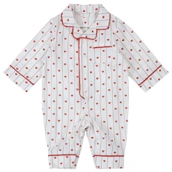 BOY Petit Lem Pajamas|Pajamas>Hearts Pajamas 3-24m