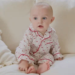BOY Petit Lem Pajamas|Pajamas>Hearts Pajamas 3-24m