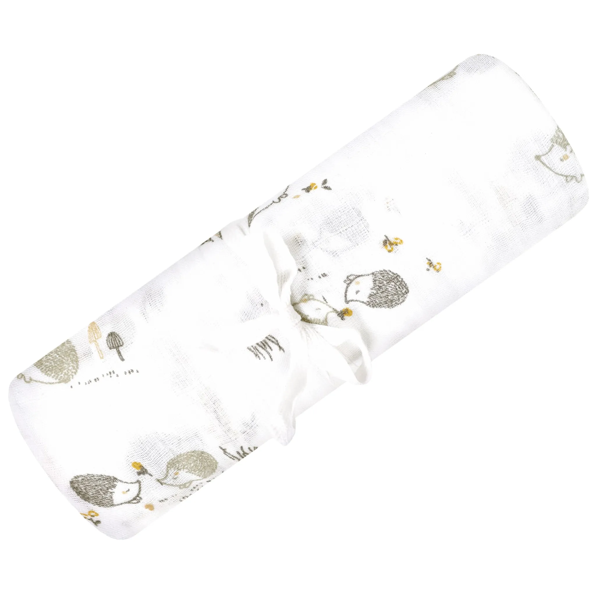 Kids Perlimpinpin Blankets|Blankets>Hedgehog Muslin Blanket