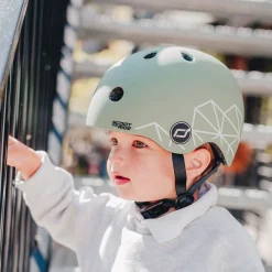 Kids Scoot and Ride Bikes And Accessories|Summer Activities>Helmet 45-51cm - Green