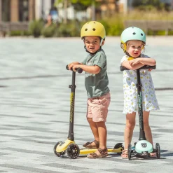 Kids Scoot and Ride Helmet 45-51cm - Lemon
