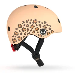 Kids Scoot and Ride Helmet 45-51cm - Leopard