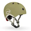 Kids Scoot and Ride Helmet 45-51cm - Olive