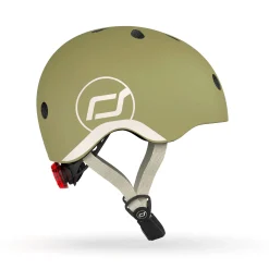 Kids Scoot and Ride Helmet 45-51cm - Olive
