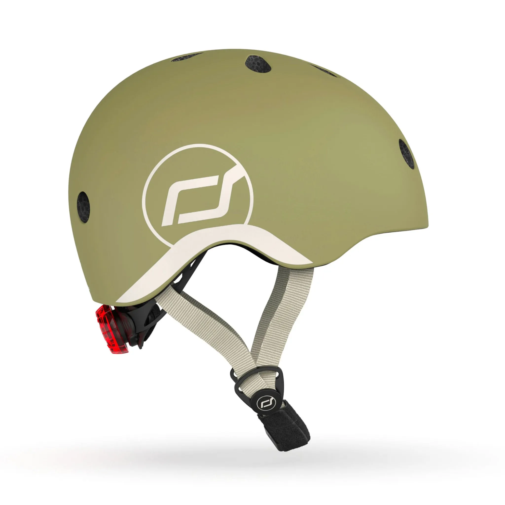 Kids Scoot and Ride Helmet 45-51cm - Olive