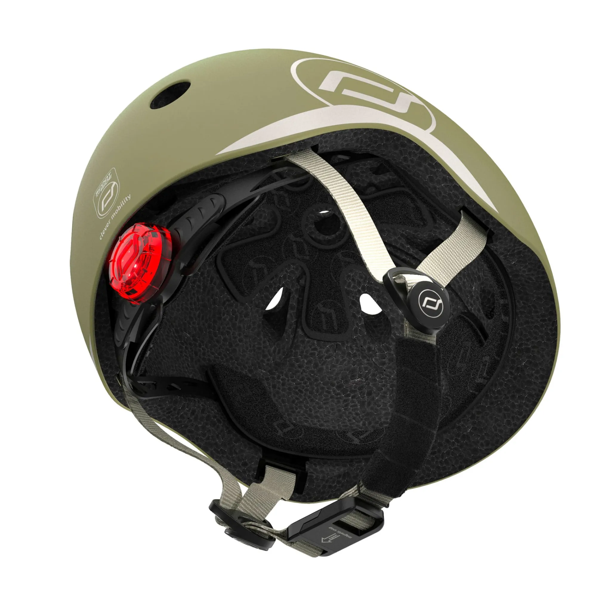 Kids Scoot and Ride Helmet 45-51cm - Olive