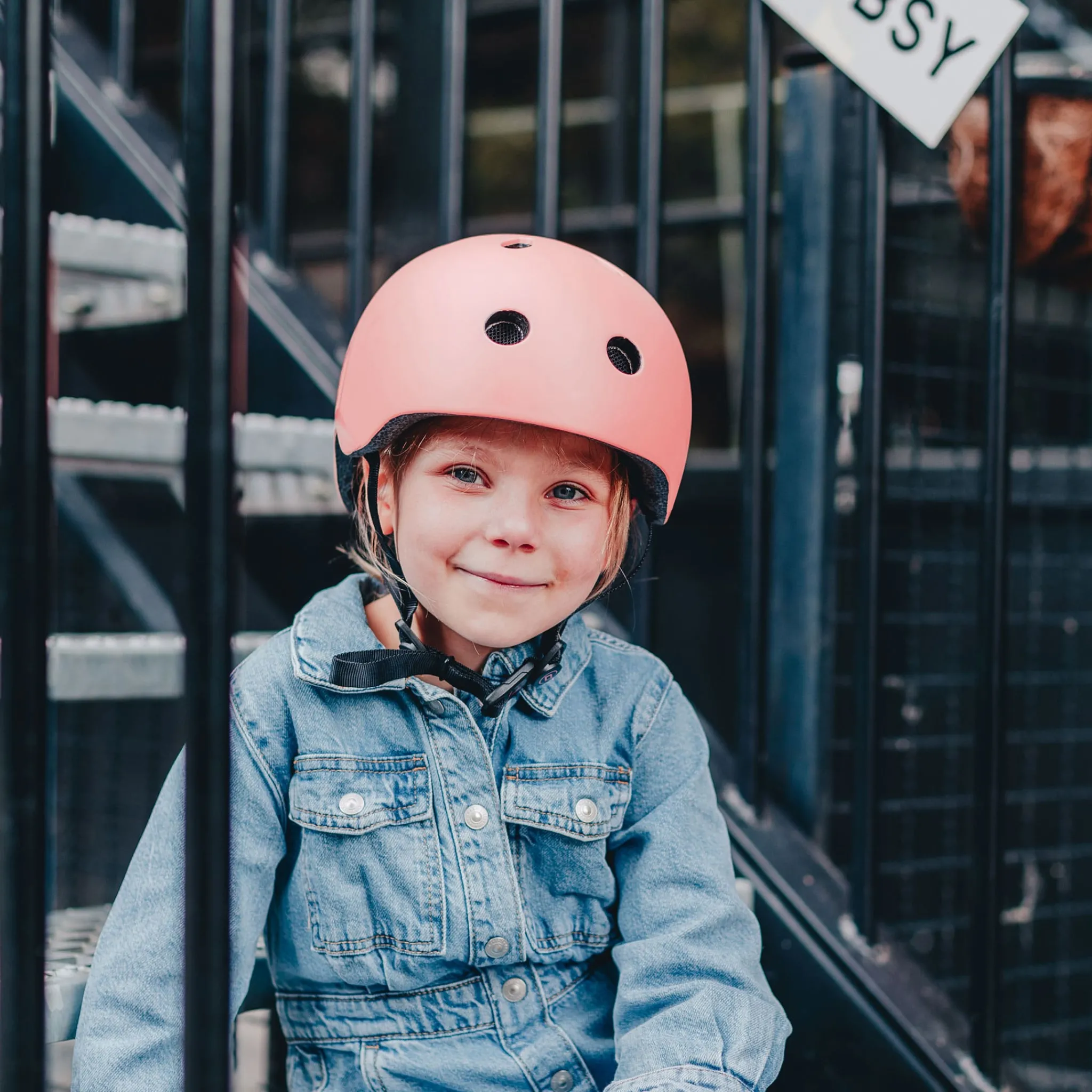 Kids Scoot and Ride Helmet 51-55cm - Pink