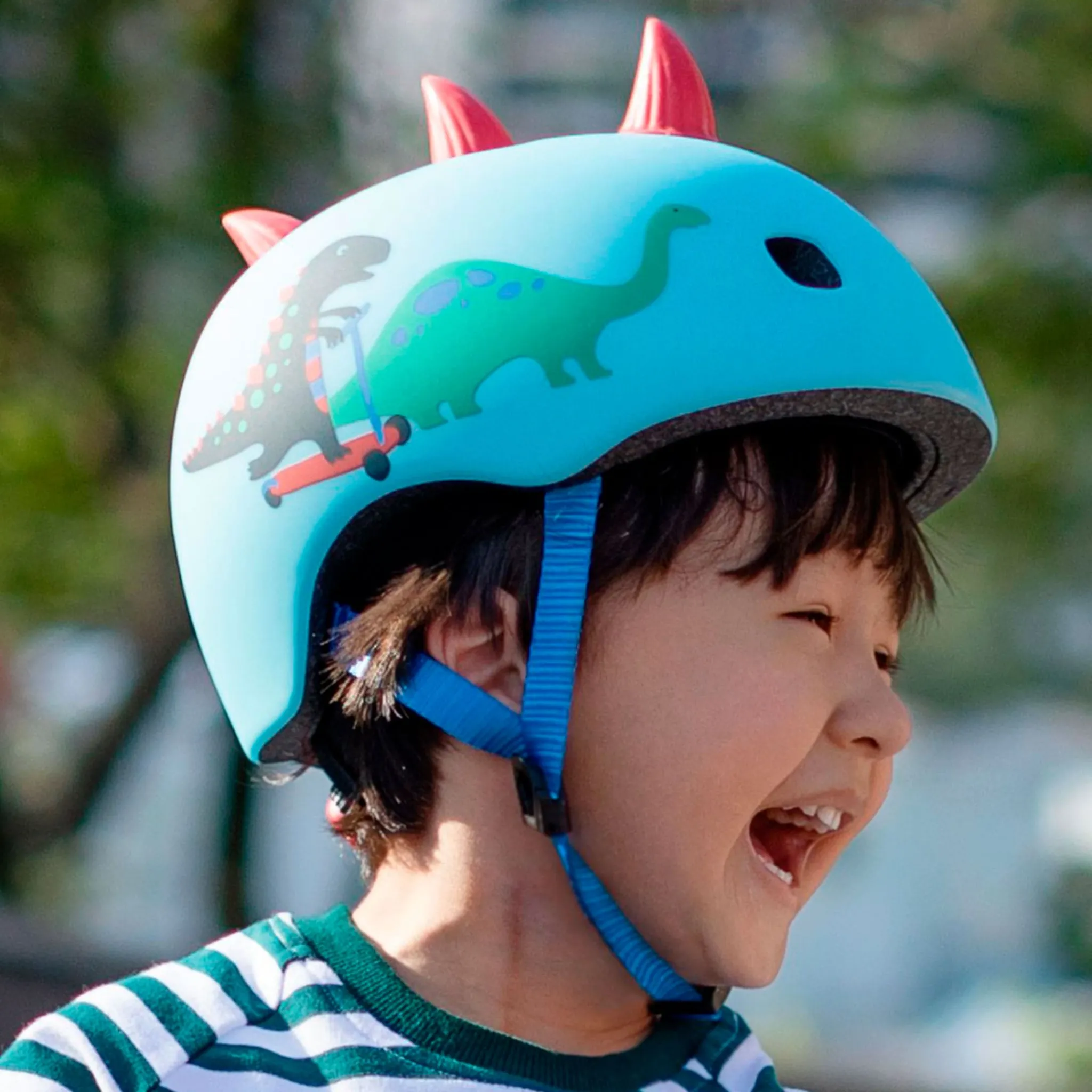 Kids Micro Bikes And Accessories|Summer Activities>Helmet V2 Scootersaurus 3D Small
