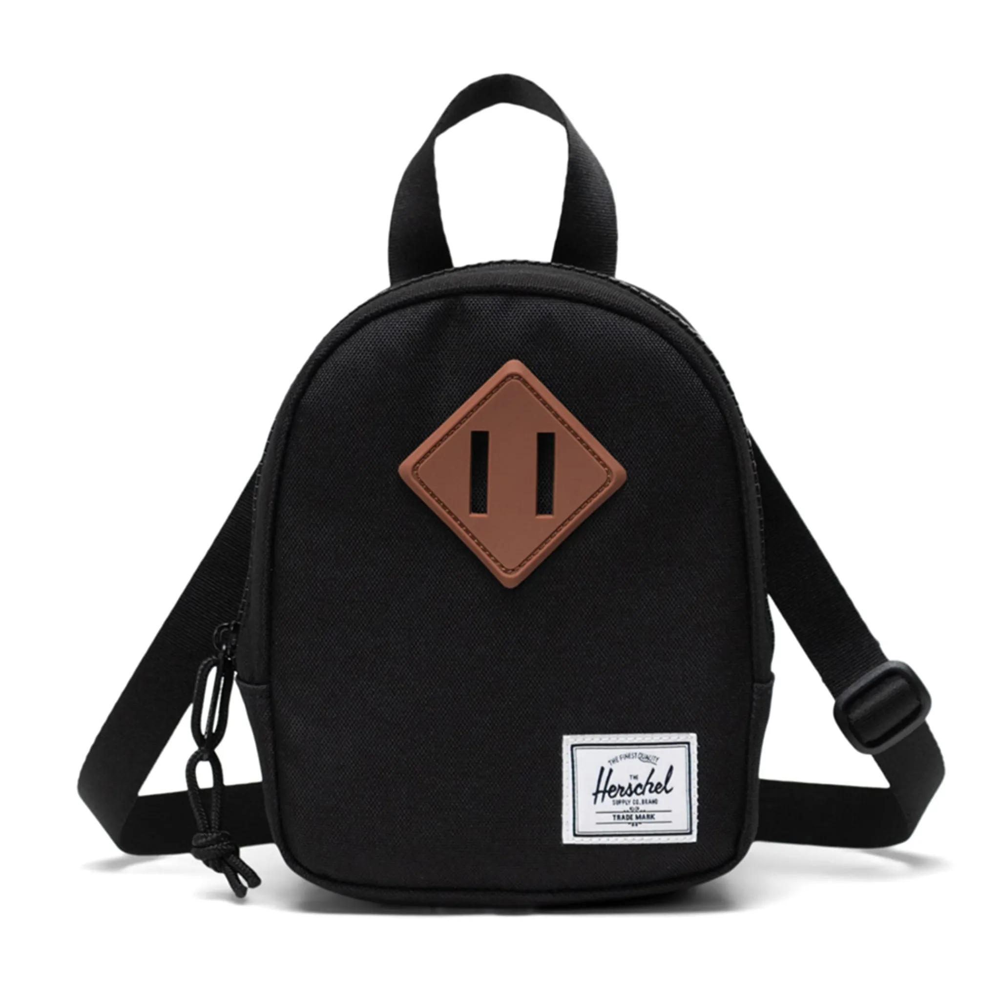 Kids Herschel Supply Co Waist Bags>Heritage 2L Shoulder Bag - Black