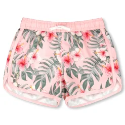 Kids Deux par Deux Swimsuits>Hibiscus Swim Short 7-12