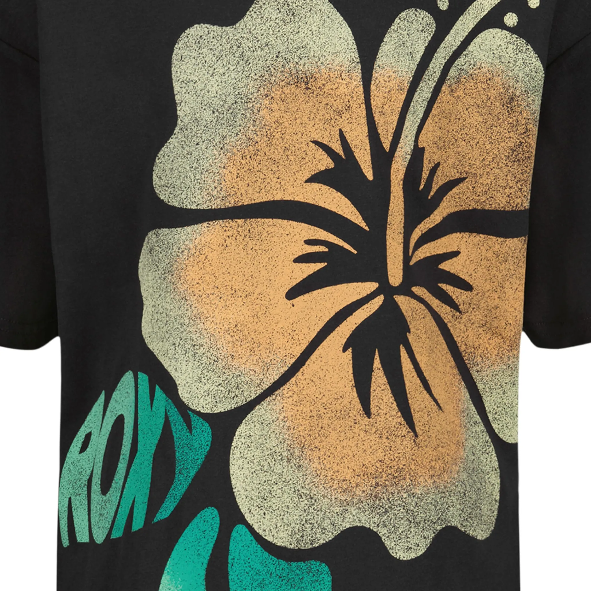 Kids Roxy Tops>Hibiscus T-shirt 7-16