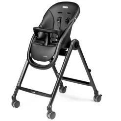 Peg Perego High Chairs & Booster Seats|High Chairs & Booster Seats>High Chair Living - True Black