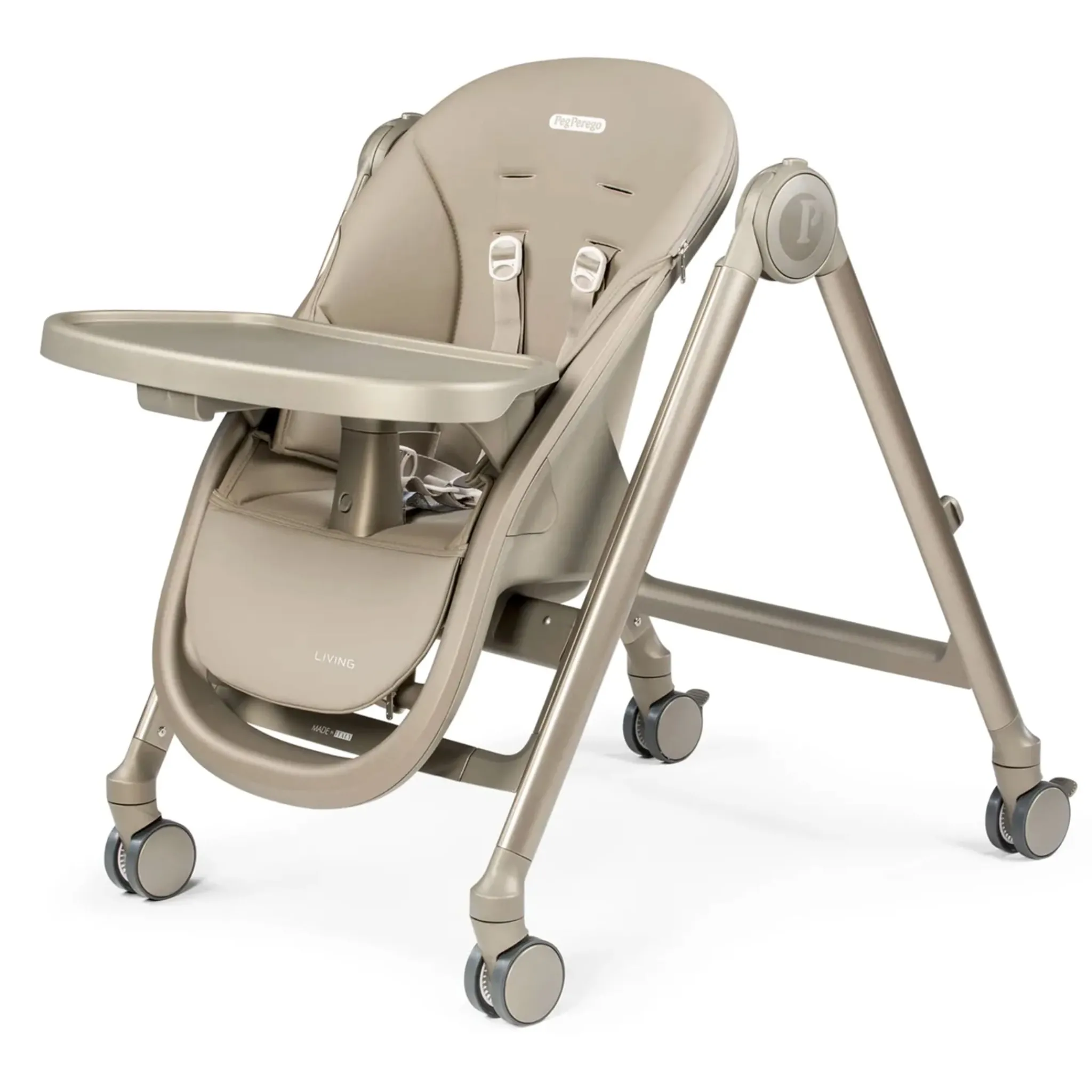 Peg Perego High Chair Living Space - Sand