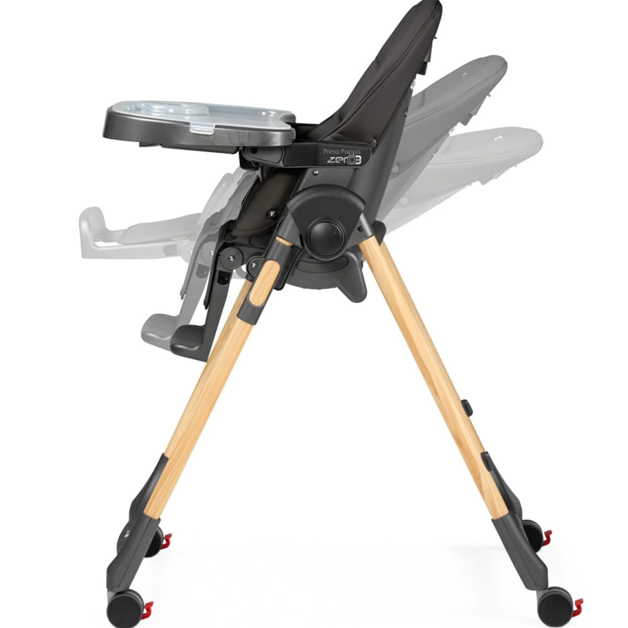 Peg Perego High Chair Zero3 Ambiance - Licorice