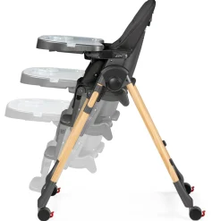 Peg Perego High Chair Zero3 Ambiance - Licorice