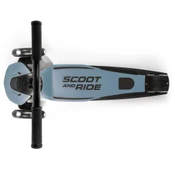 Kids Scoot and Ride Highwaykick 5 Led Scooter - Steel