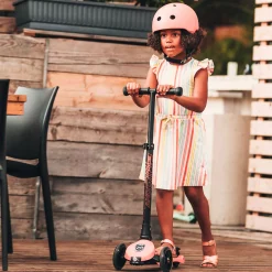 Kids Scoot and Ride Highwaykick 3 Led Scooter - Peach