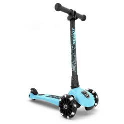Kids Scoot and Ride Bikes And Accessories|Bikes & Scooters>Highwaykick 3 Led Scooter - Blueberry