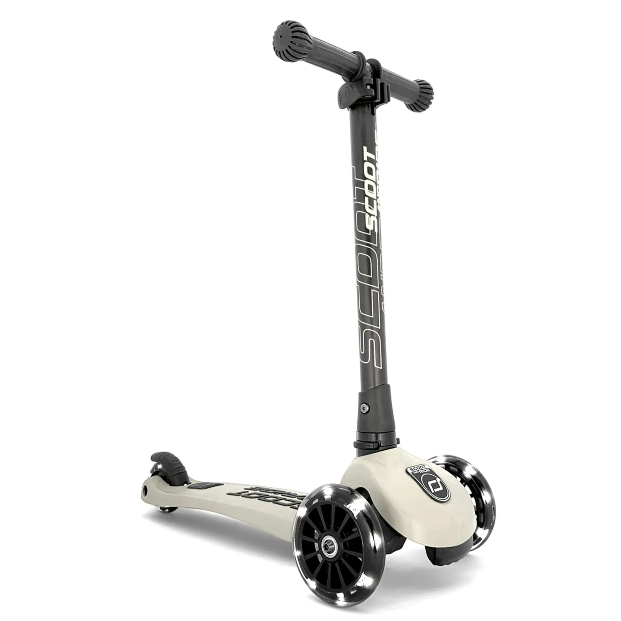 Kids Scoot and Ride Highwaykick 3 Led Scooter - Ash