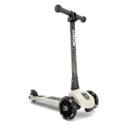 Kids Scoot and Ride Highwaykick 3 Led Scooter - Ash