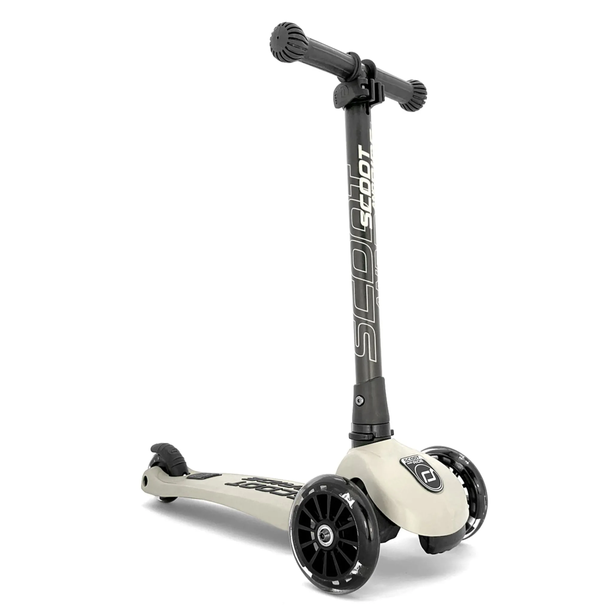 Kids Scoot and Ride Highwaykick 3 Led Scooter - Ash