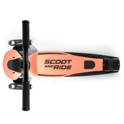 Kids Scoot and Ride Highwaykick 5 Led Scooter - Peach