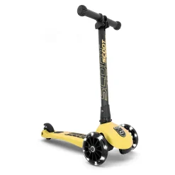 Kids Scoot and Ride Bikes And Accessories|Bikes & Scooters>Highwaykick 3 Led Scooter - Lemon