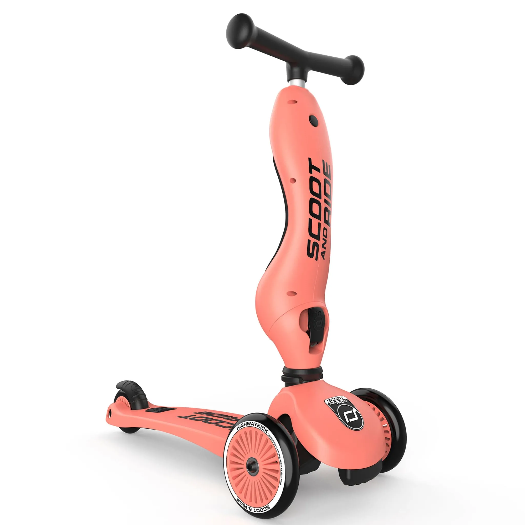 Kids Scoot and Ride Highwaykick 1 Scooter - Peach