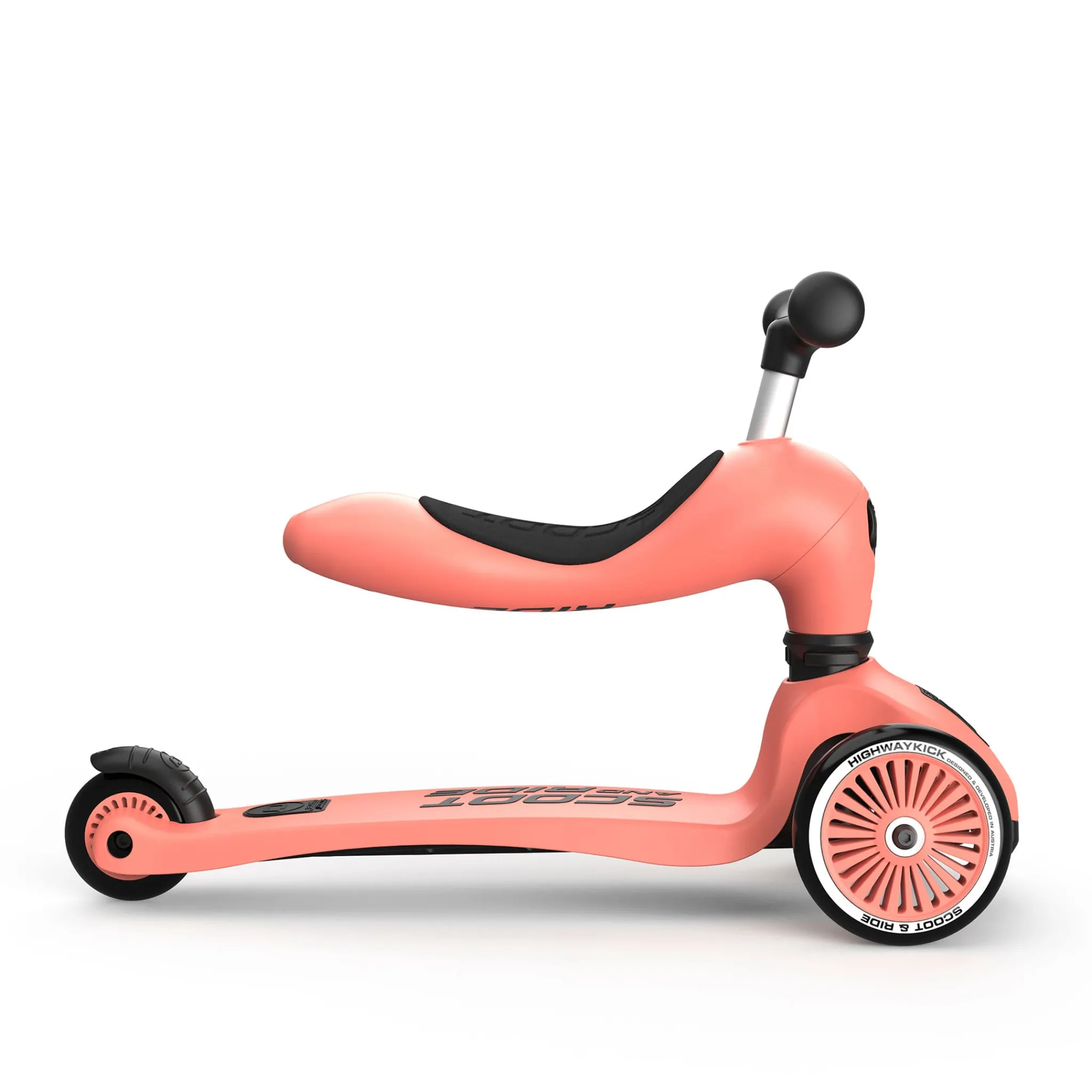 Kids Scoot and Ride Highwaykick 1 Scooter - Peach