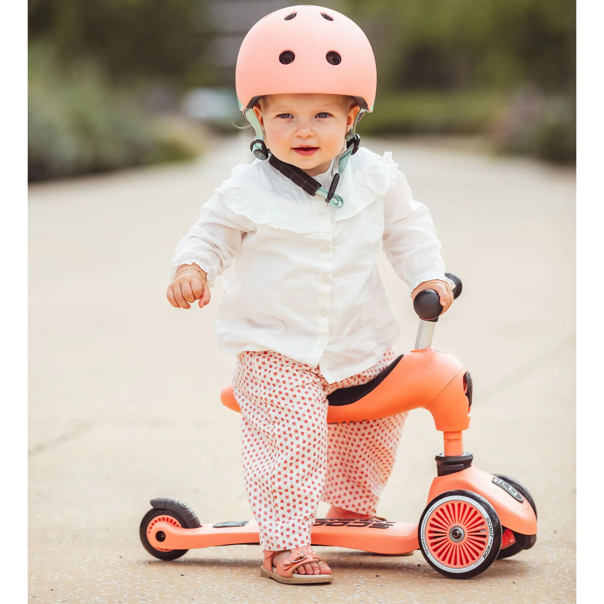 Kids Scoot and Ride Highwaykick 1 Scooter - Peach