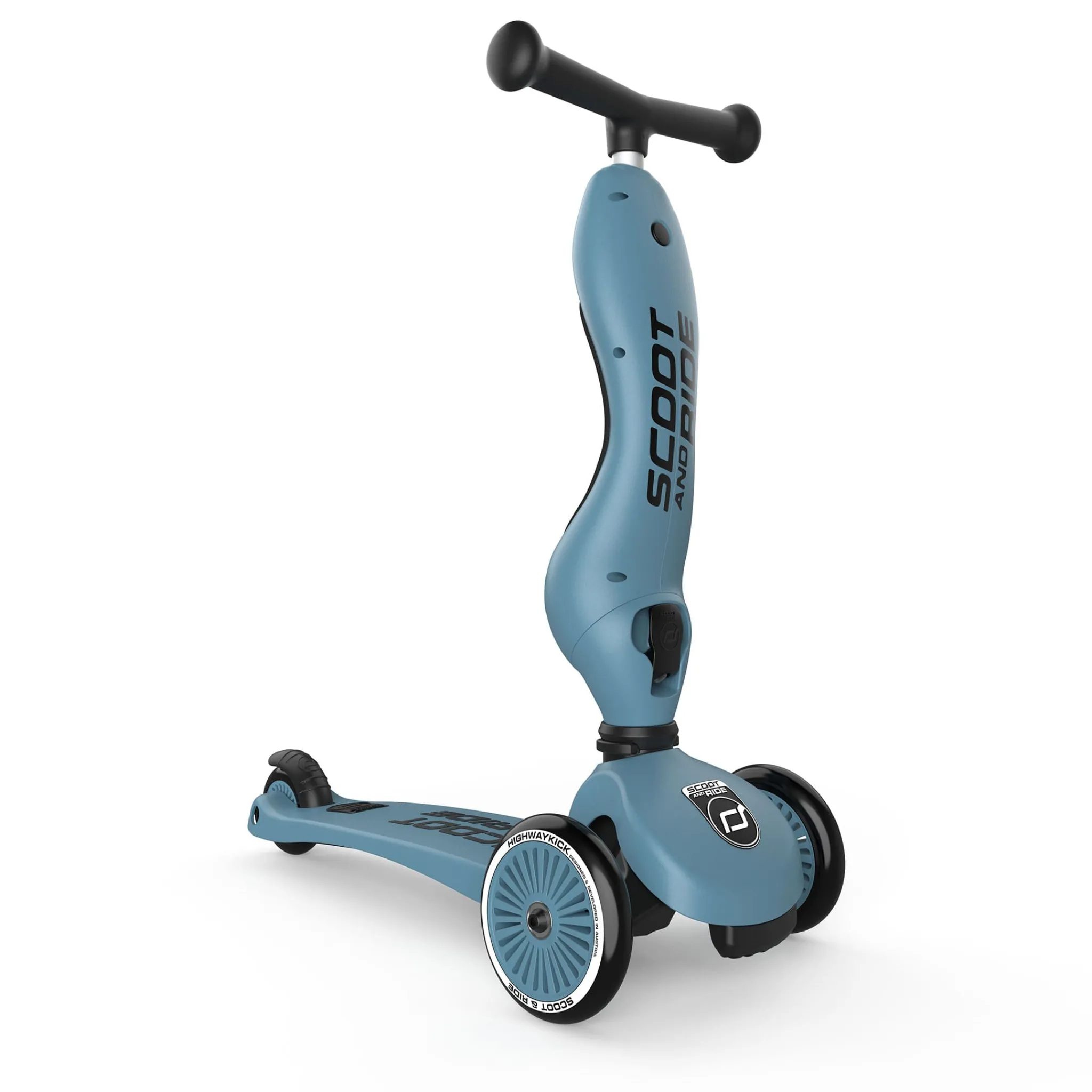 Kids Scoot and Ride Highwaykick 1 Scooter - Steel