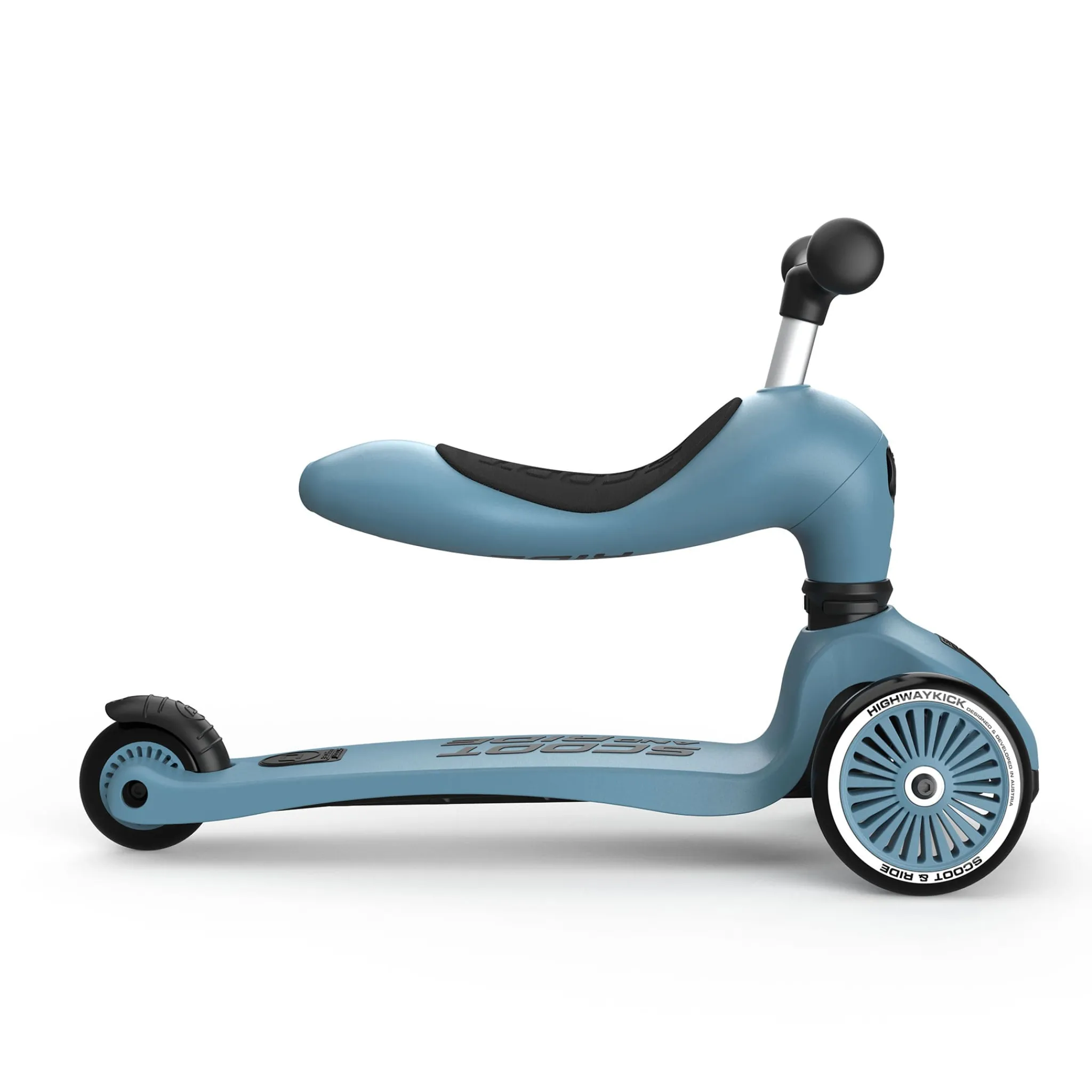 Kids Scoot and Ride Highwaykick 1 Scooter - Steel