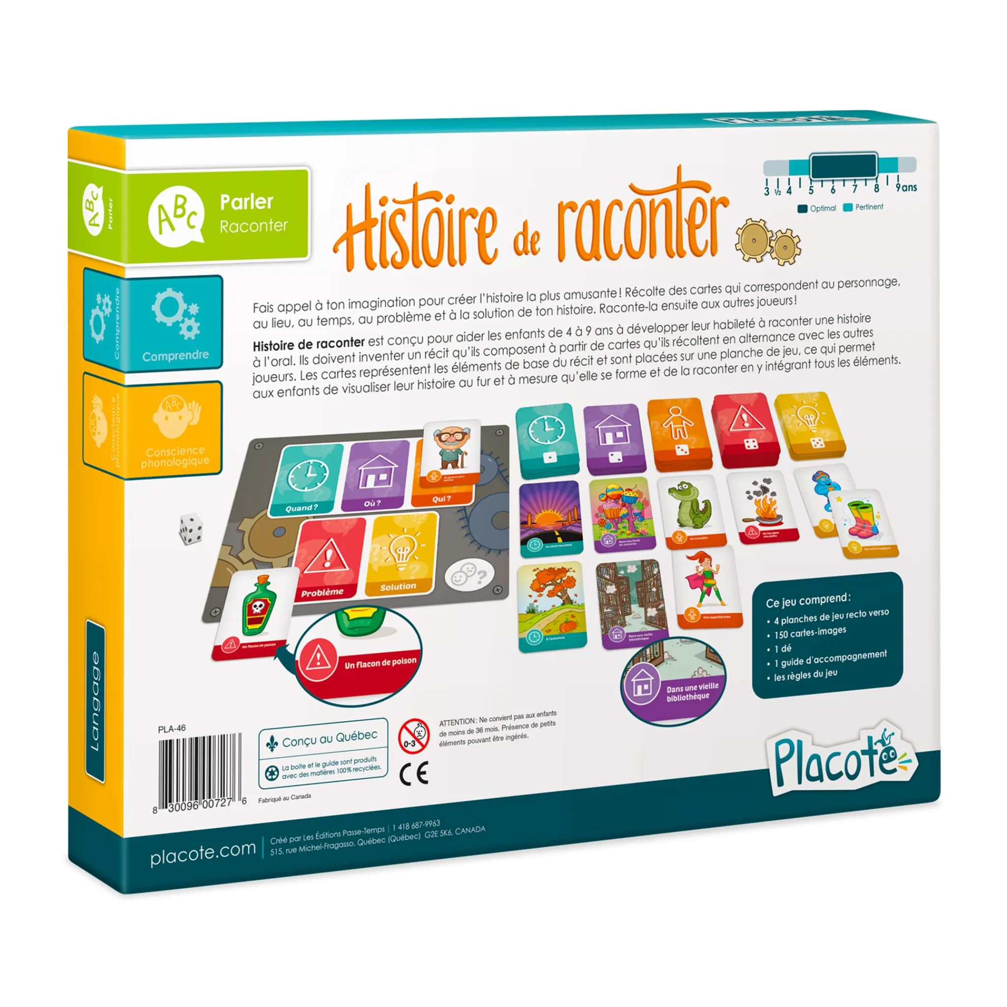 Kids Placote Histoire De Raconter
