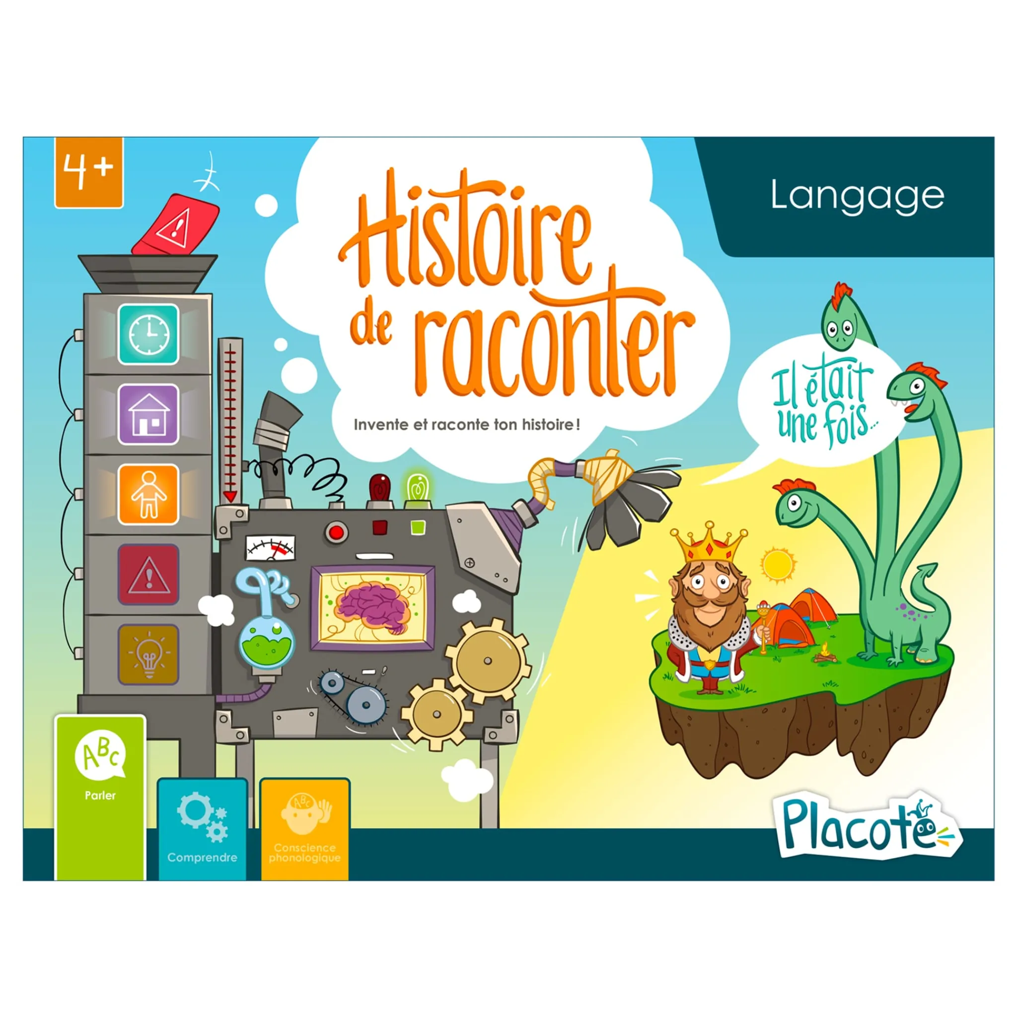 Kids Placote Histoire De Raconter