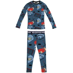 Kids/BOY Headster Kids Underwear & Socks|Fleeces And Sweatshirts>Hockey Night Base Layer 2-10y