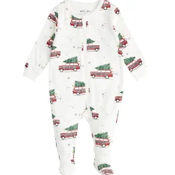 BOY Petit Lem Holiday Car Pajamas 0-24m