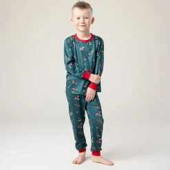 Kids/BOY Nano Holiday Dogs Pajamas 2-12