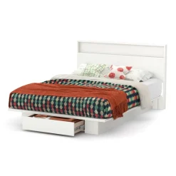 South Shore Twin, Full & Queen Beds>Holland Double Headboard - Pure White