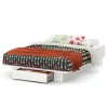South Shore Twin, Full & Queen Beds>Holland DoubleQueen Platform Bed with drawer - Pure White